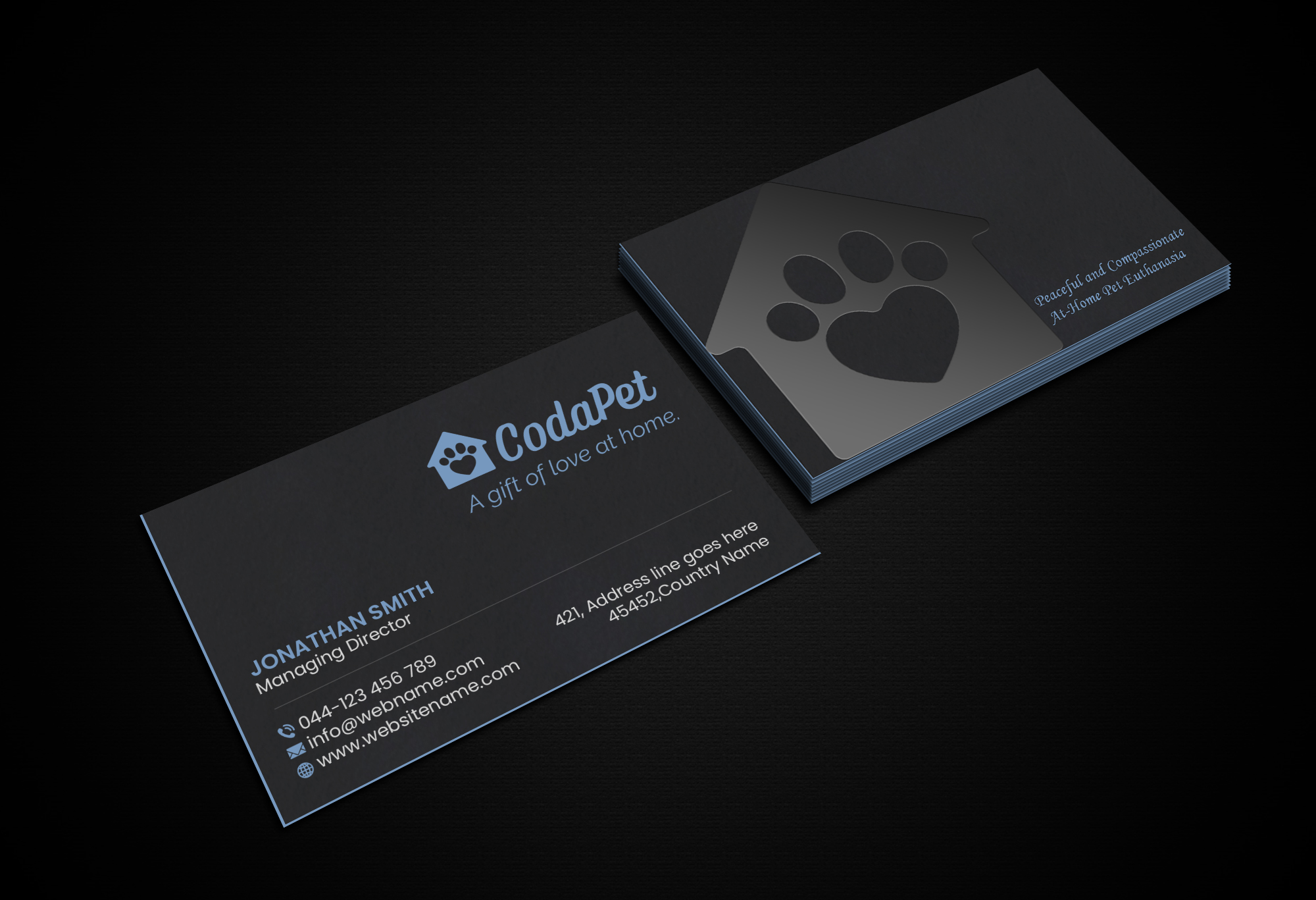 Business Card Design by Creations Box 2015 for CodaPet | Design #29219600