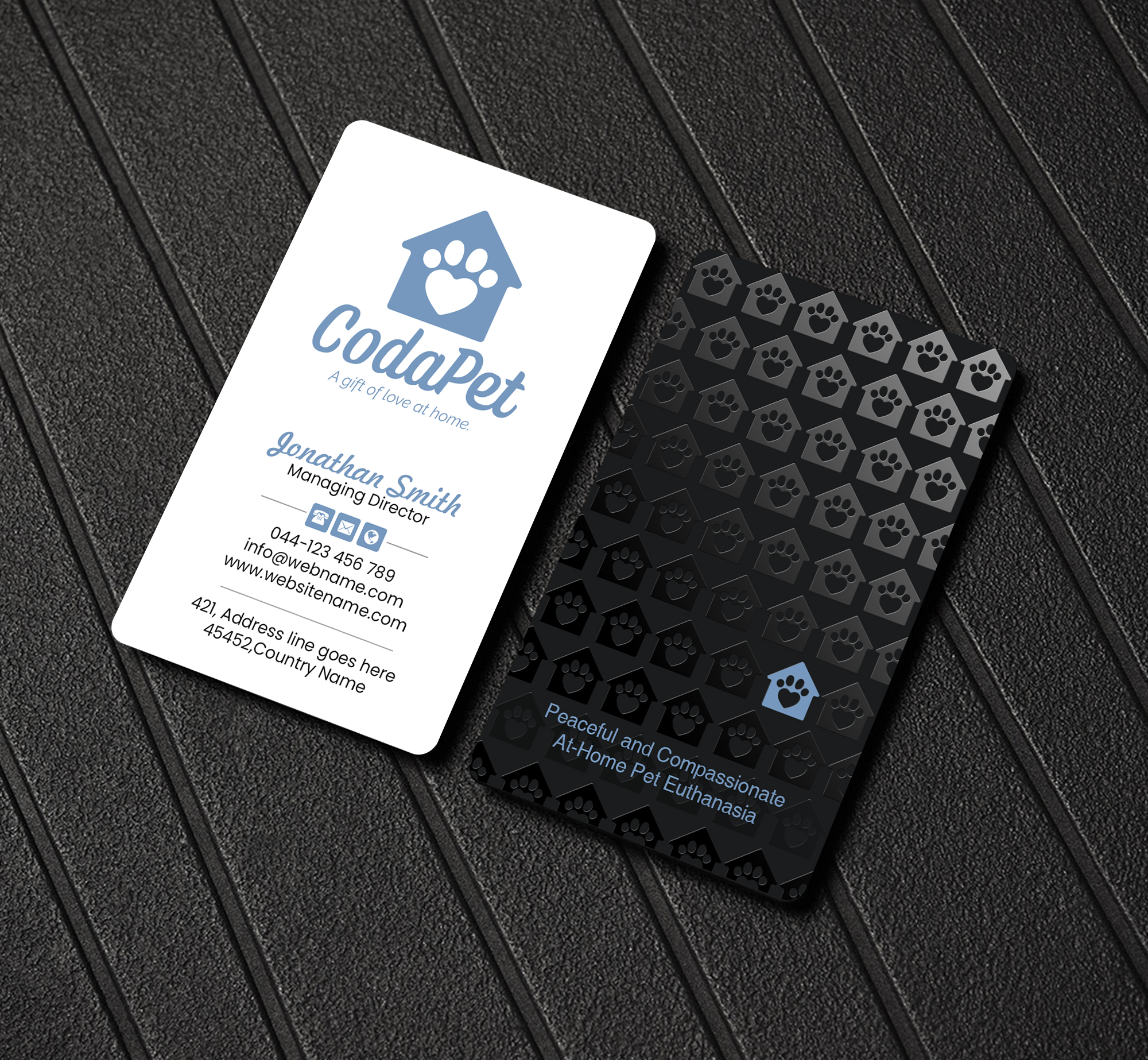 Business Card Design by Creations Box 2015 for CodaPet | Design #29219601