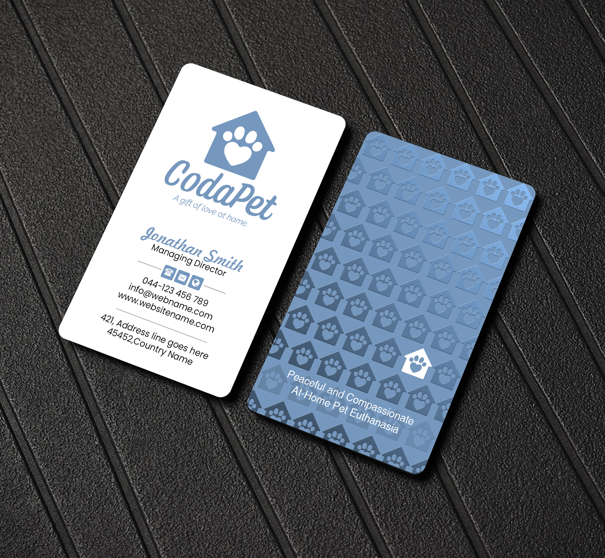 Business Card Design by Creations Box 2015 for CodaPet | Design #29219602