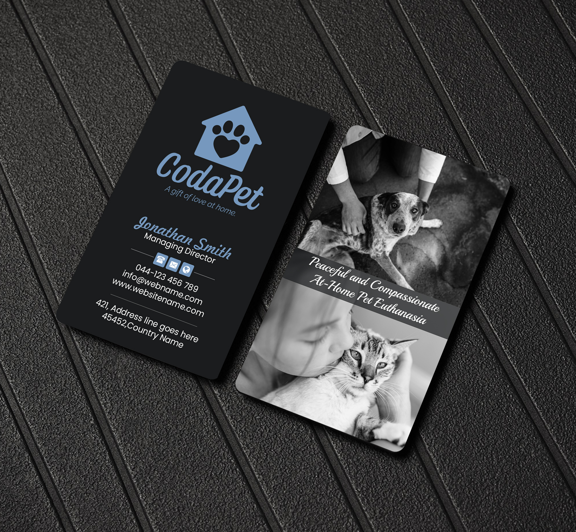 Business Card Design by Creations Box 2015 for CodaPet | Design #29219604