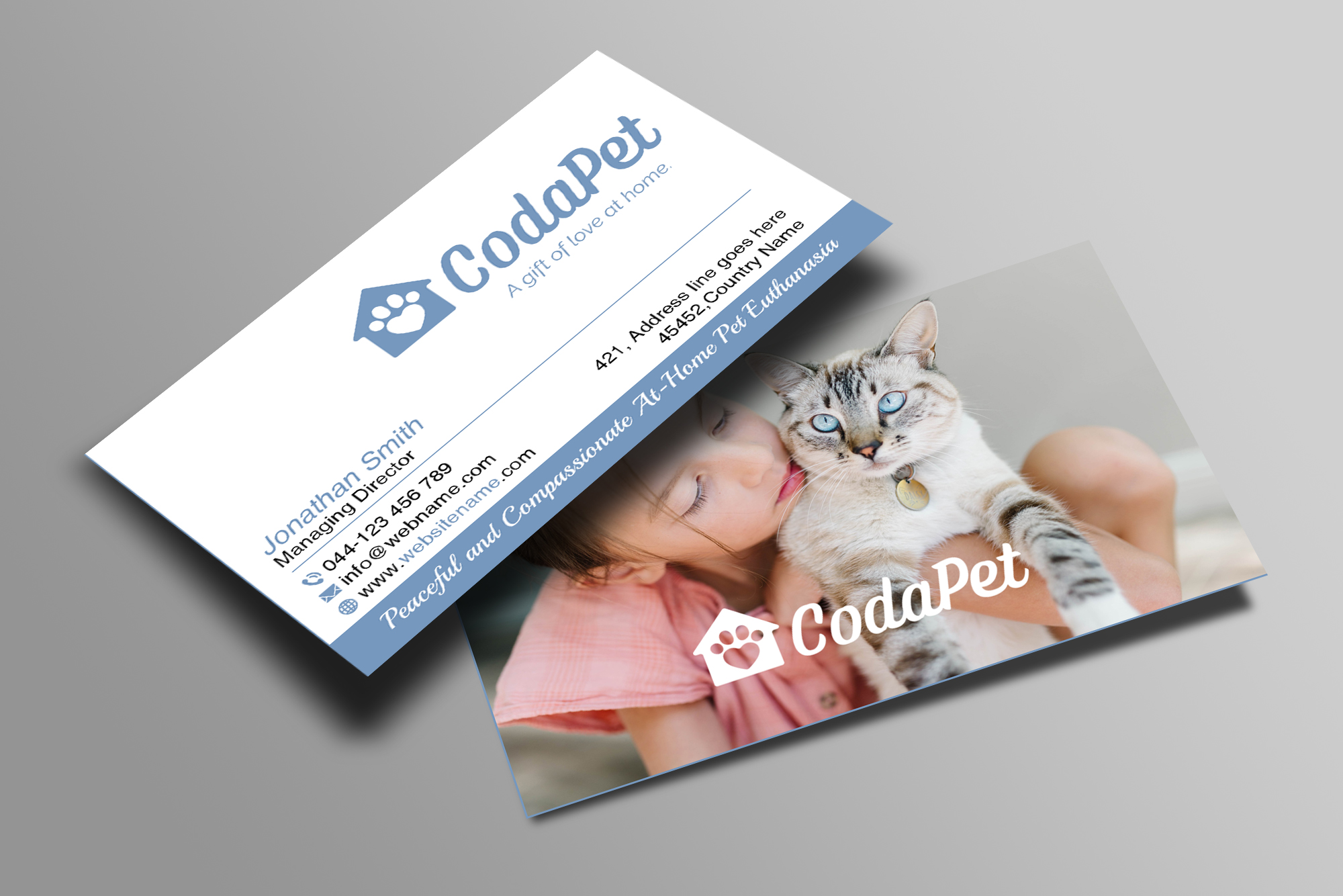 Business Card Design by Creations Box 2015 for CodaPet | Design #29219607