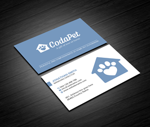 Business Card Design by Creations Box 2015 for CodaPet | Design: #29219625