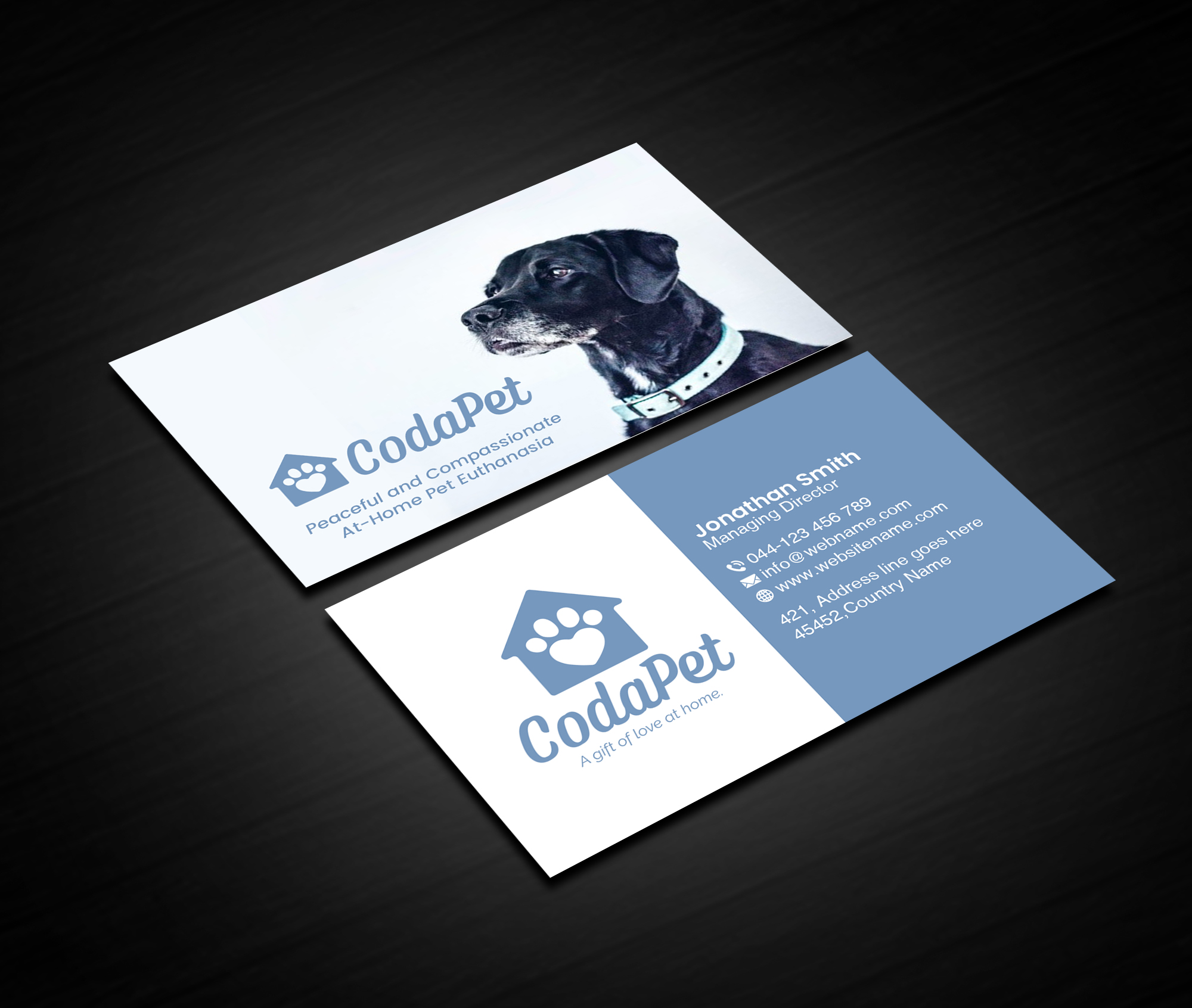 Business Card Design by Creations Box 2015 for CodaPet | Design #29224233
