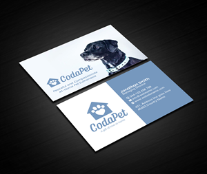 Business Card Design by Creations Box 2015 for CodaPet | Design: #29224233