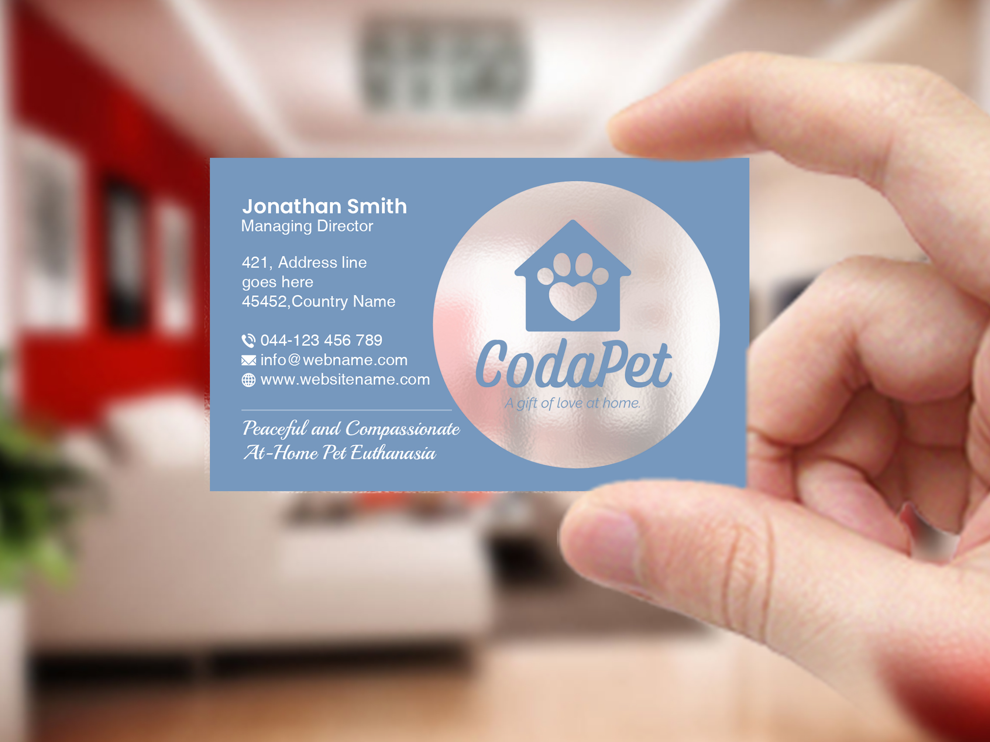 Business Card Design by Creations Box 2015 for CodaPet | Design #29224244