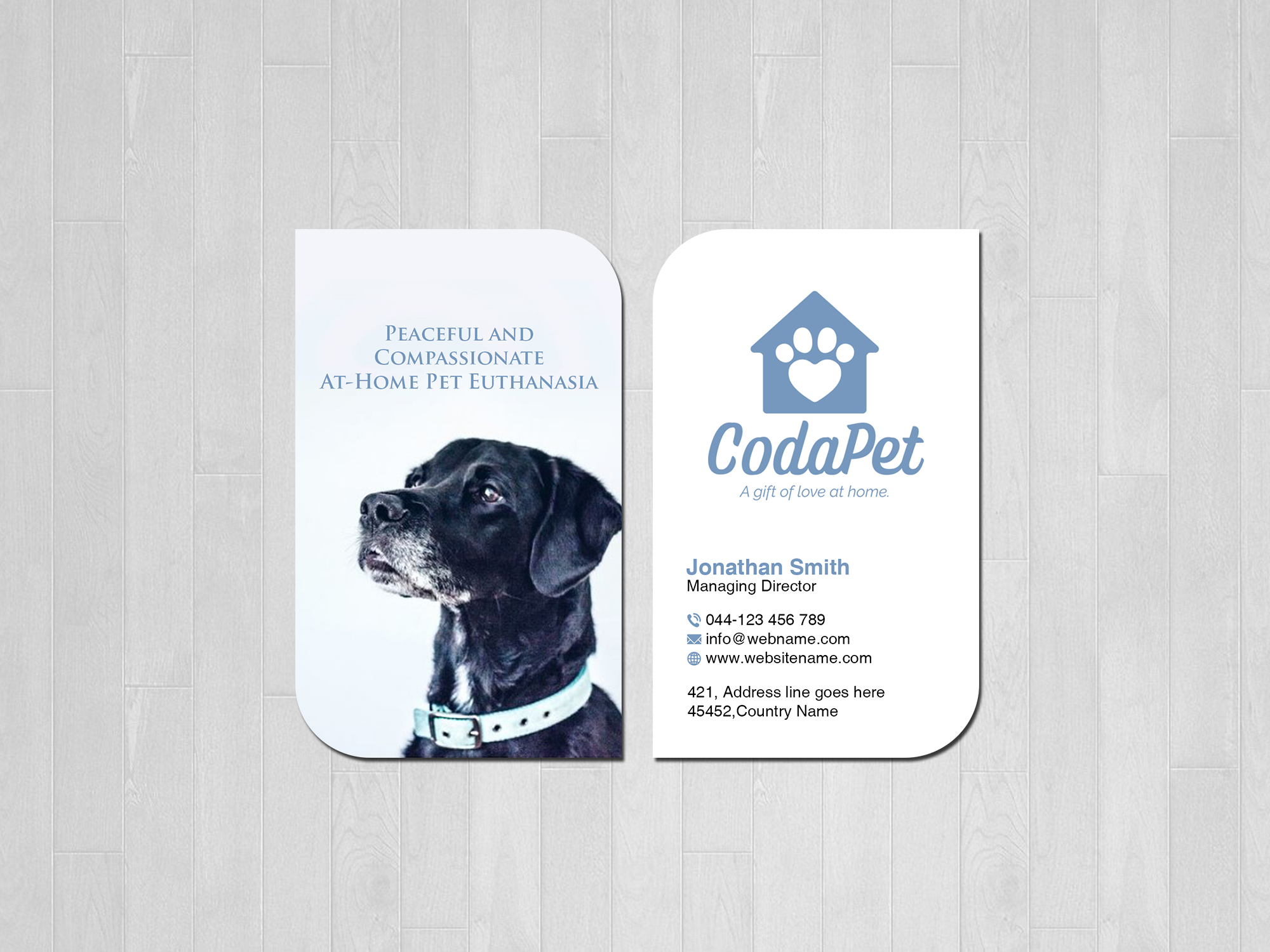 Business Card Design by Creations Box 2015 for CodaPet | Design #29224245