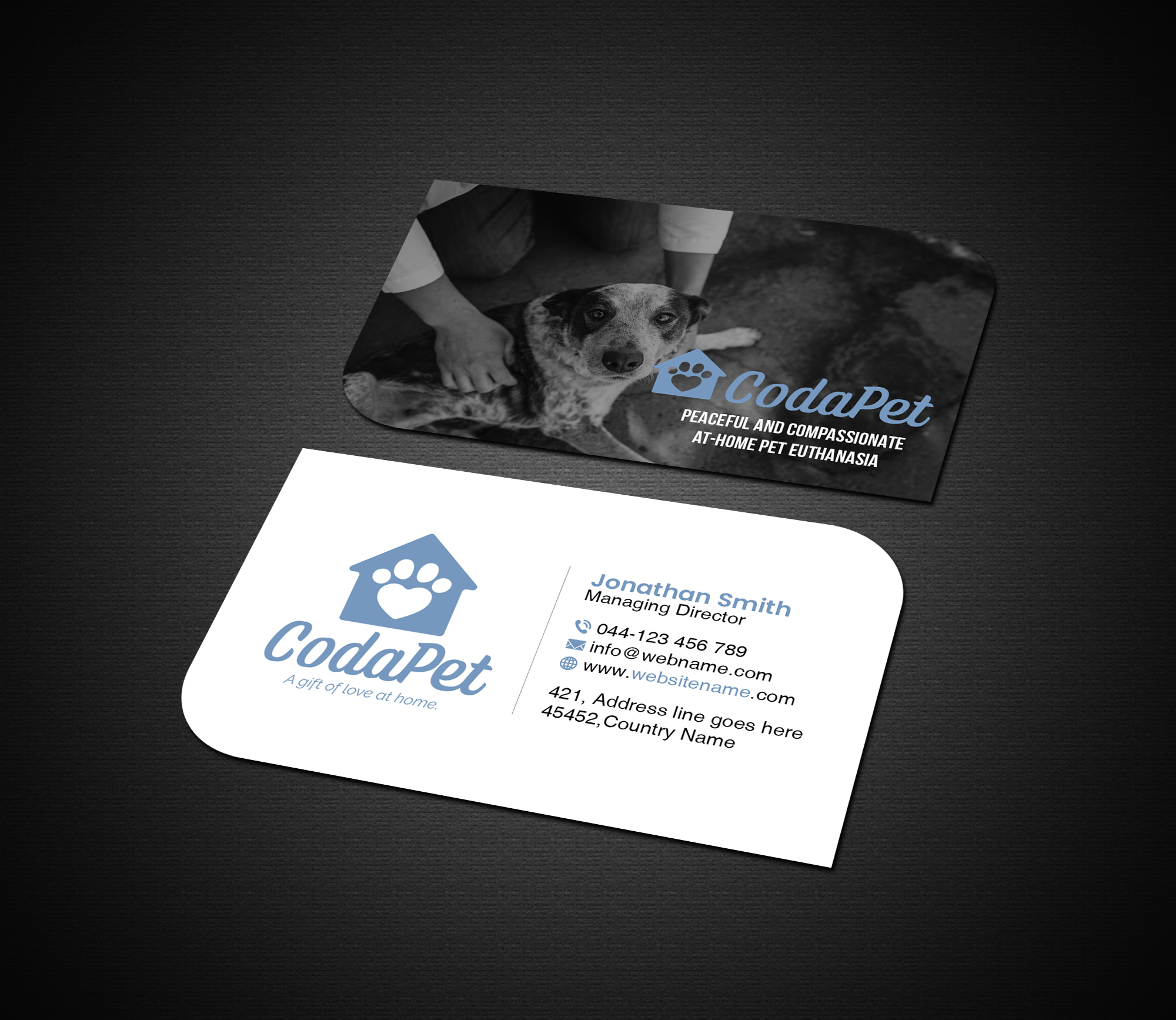 Business Card Design by Creations Box 2015 for CodaPet | Design #29224246