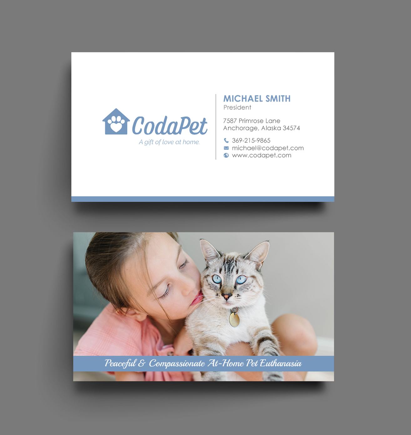 Business Card Design by chandrayaan.creative for CodaPet | Design #29216364