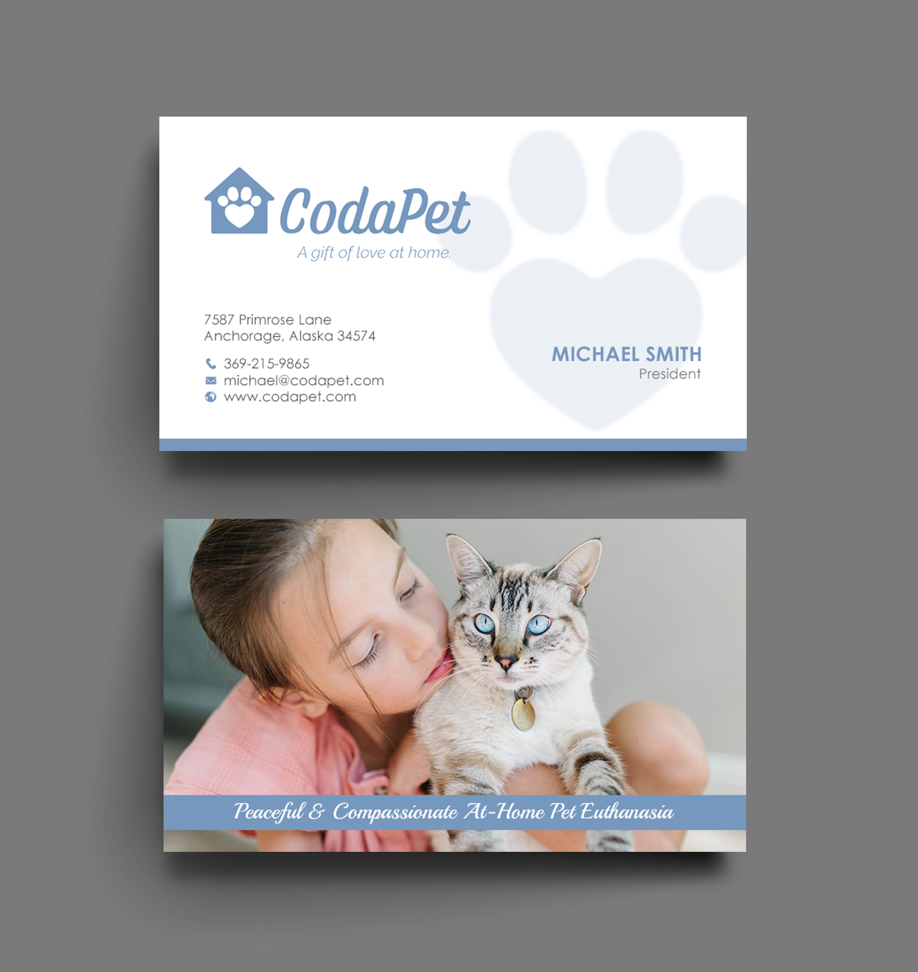 Business Card Design by chandrayaan.creative for CodaPet | Design #29216365