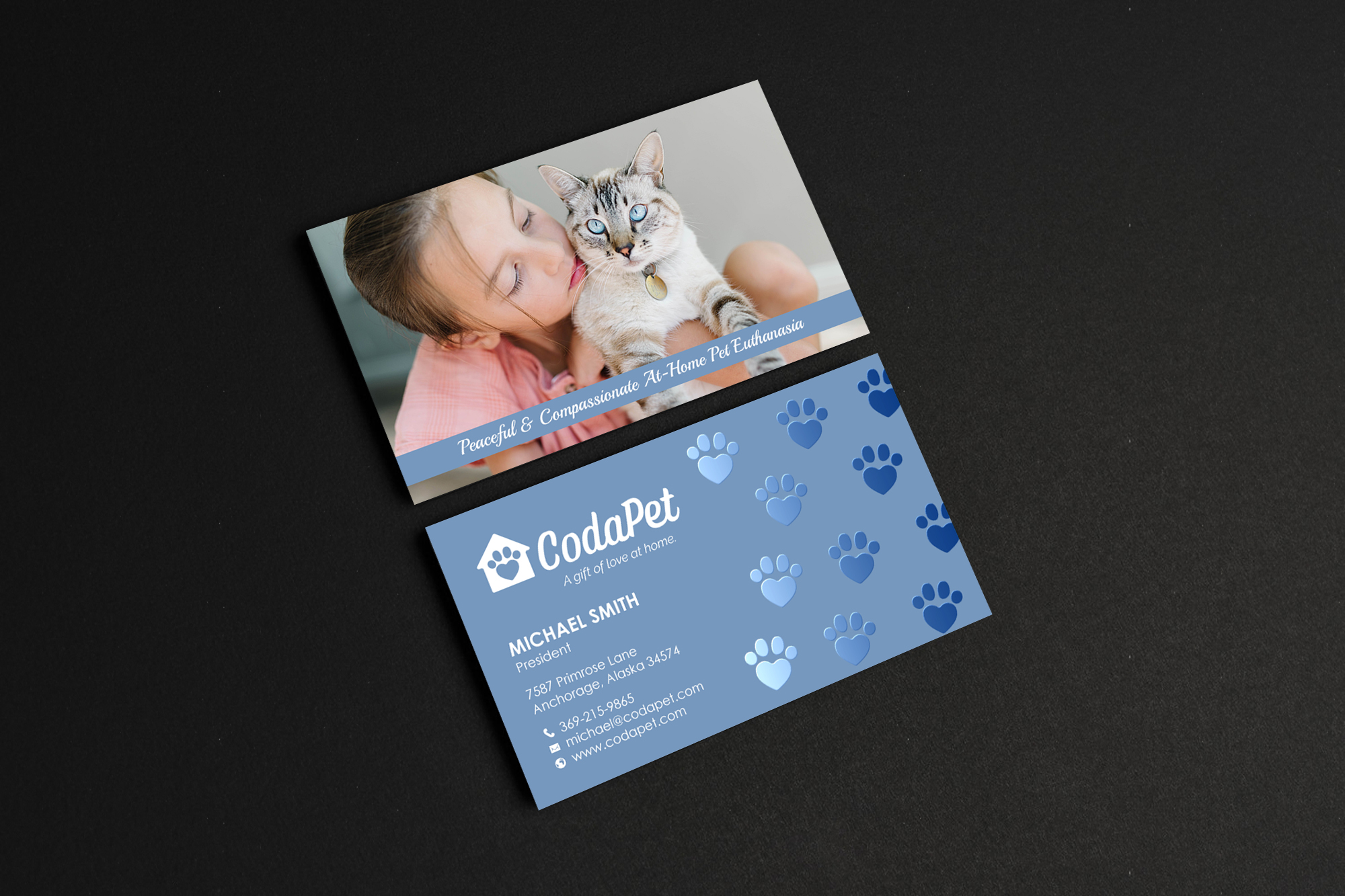 Business Card Design by chandrayaan.creative for CodaPet | Design #29216371