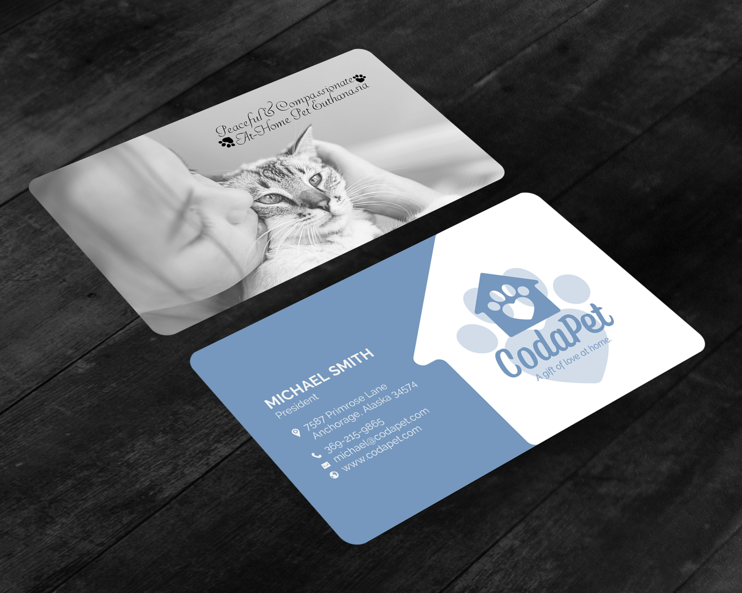 Business Card Design by chandrayaan.creative for CodaPet | Design #29224448