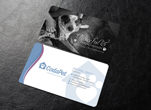 Business Card Design by chandrayaan.creative for CodaPet | Design: #29224451