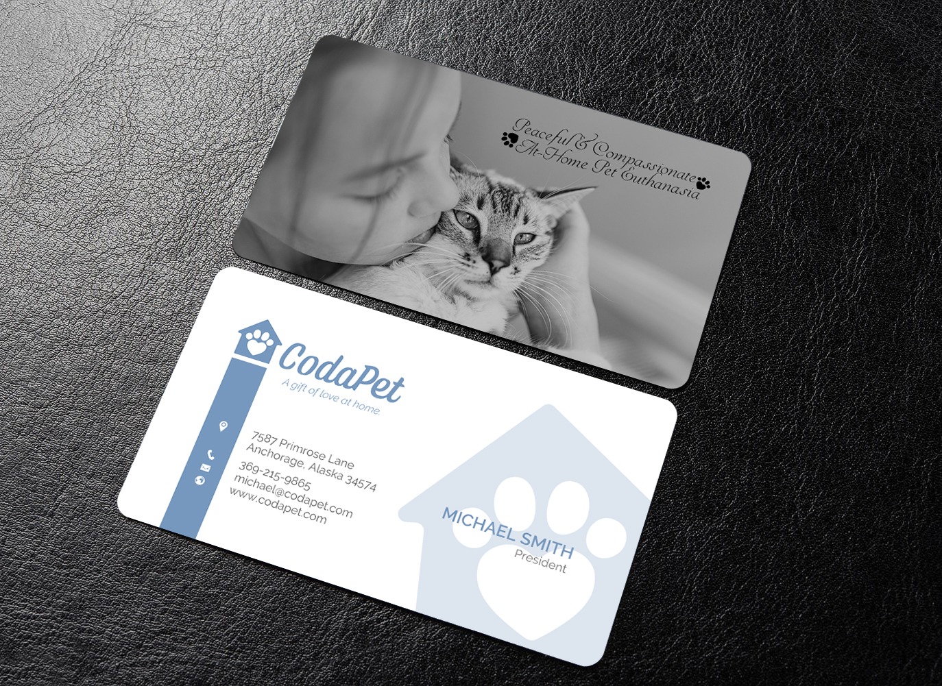 Business Card Design by chandrayaan.creative for CodaPet | Design #29224454