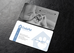 Business Card Design by chandrayaan.creative for CodaPet | Design: #29224454