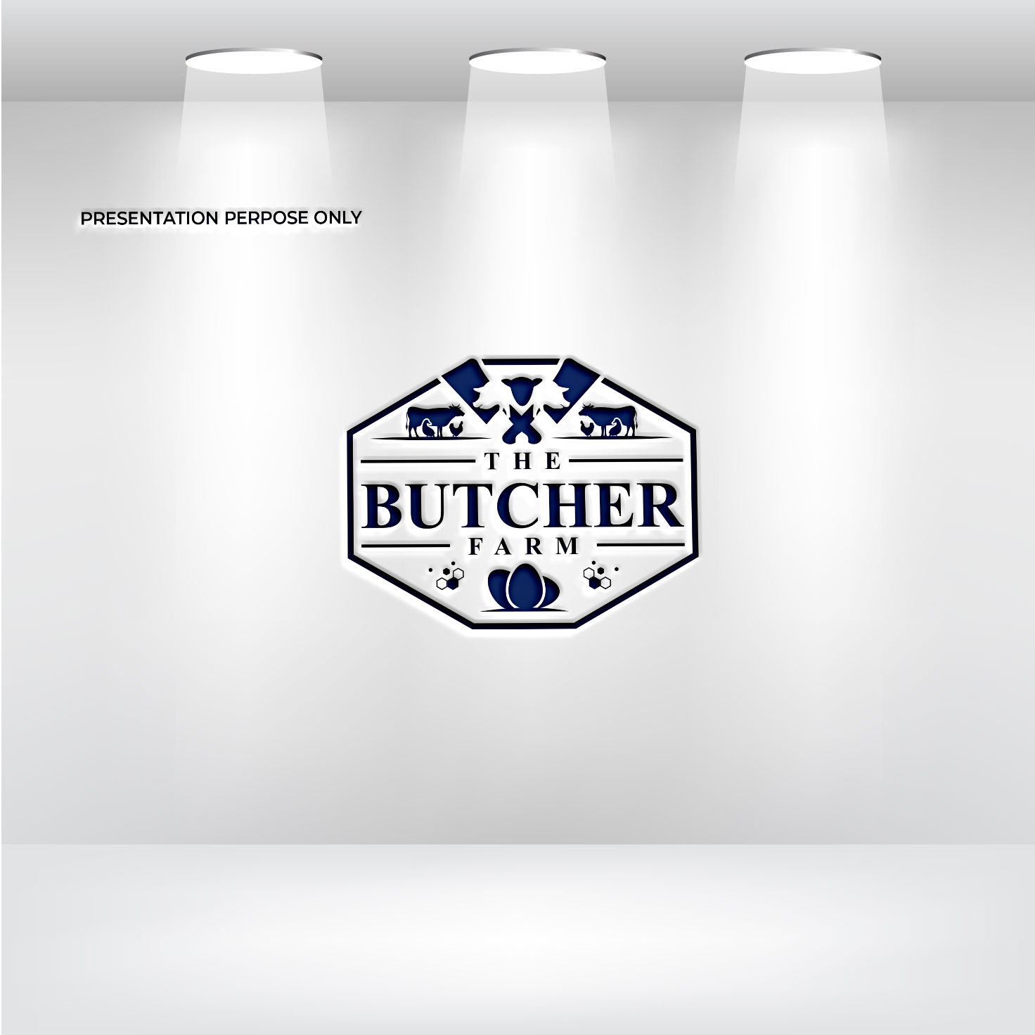 Logo Design by RS_Design for the Butcher Farm | Design #29216328