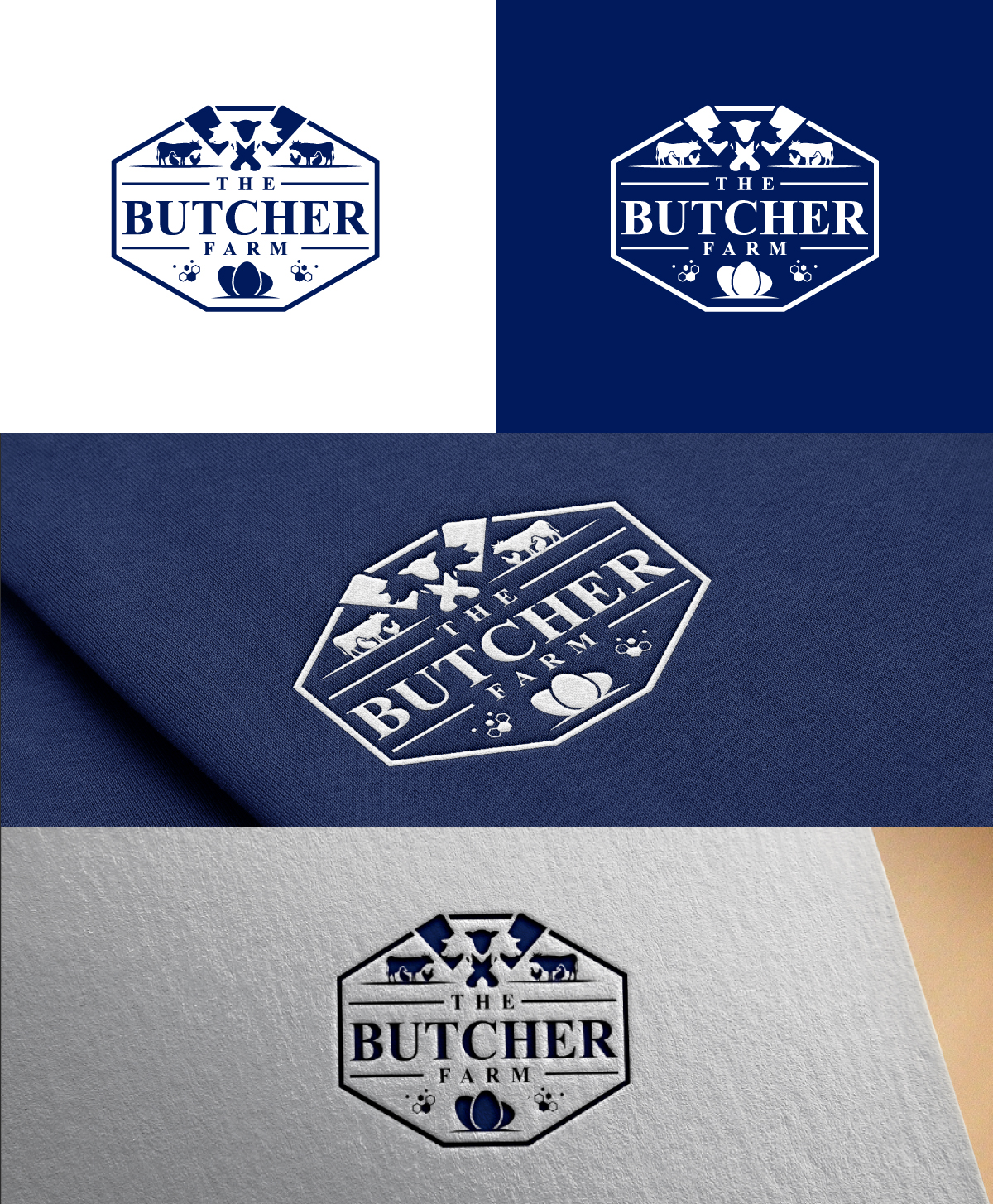 Logo Design by RS_Design for the Butcher Farm | Design #29216329