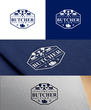 Logo Design by RS_Design for the Butcher Farm | Design: #29216329