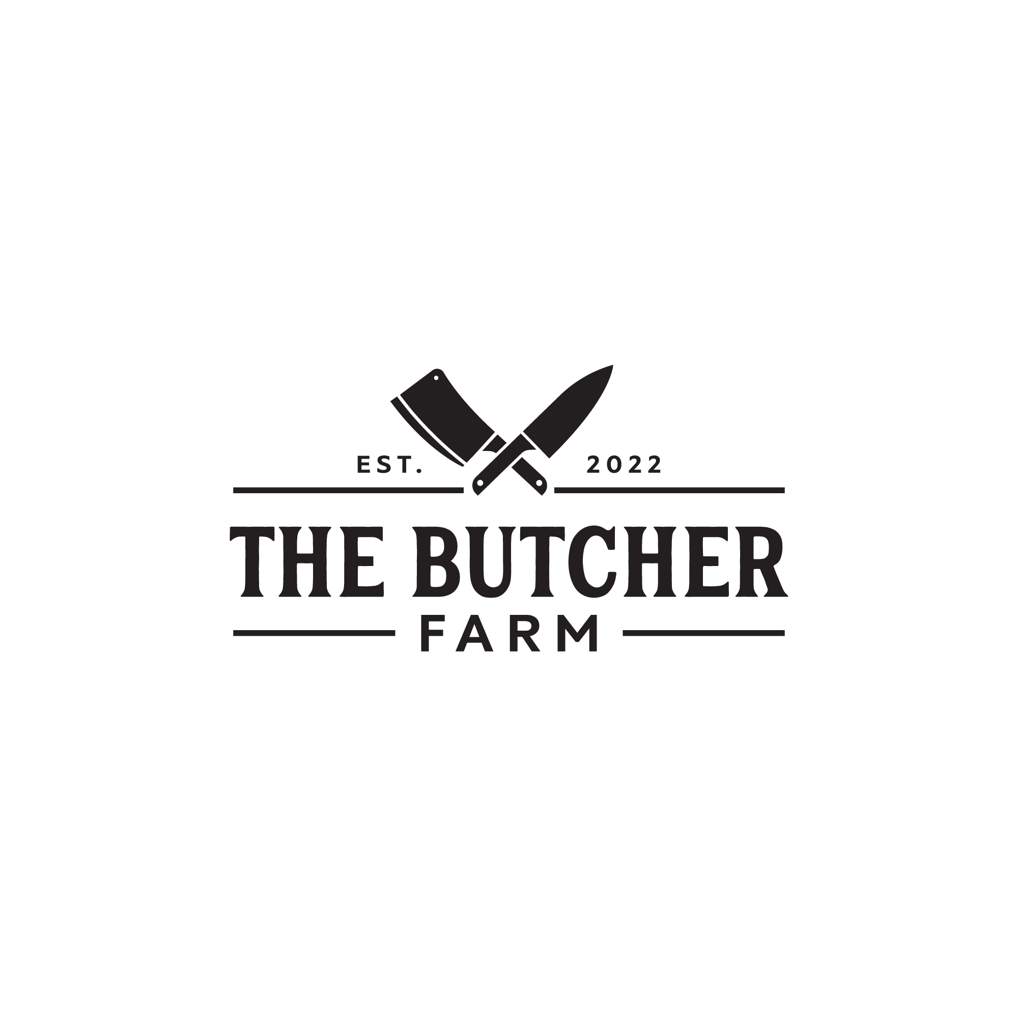 Logo Design by Peroni for the Butcher Farm | Design #29222414