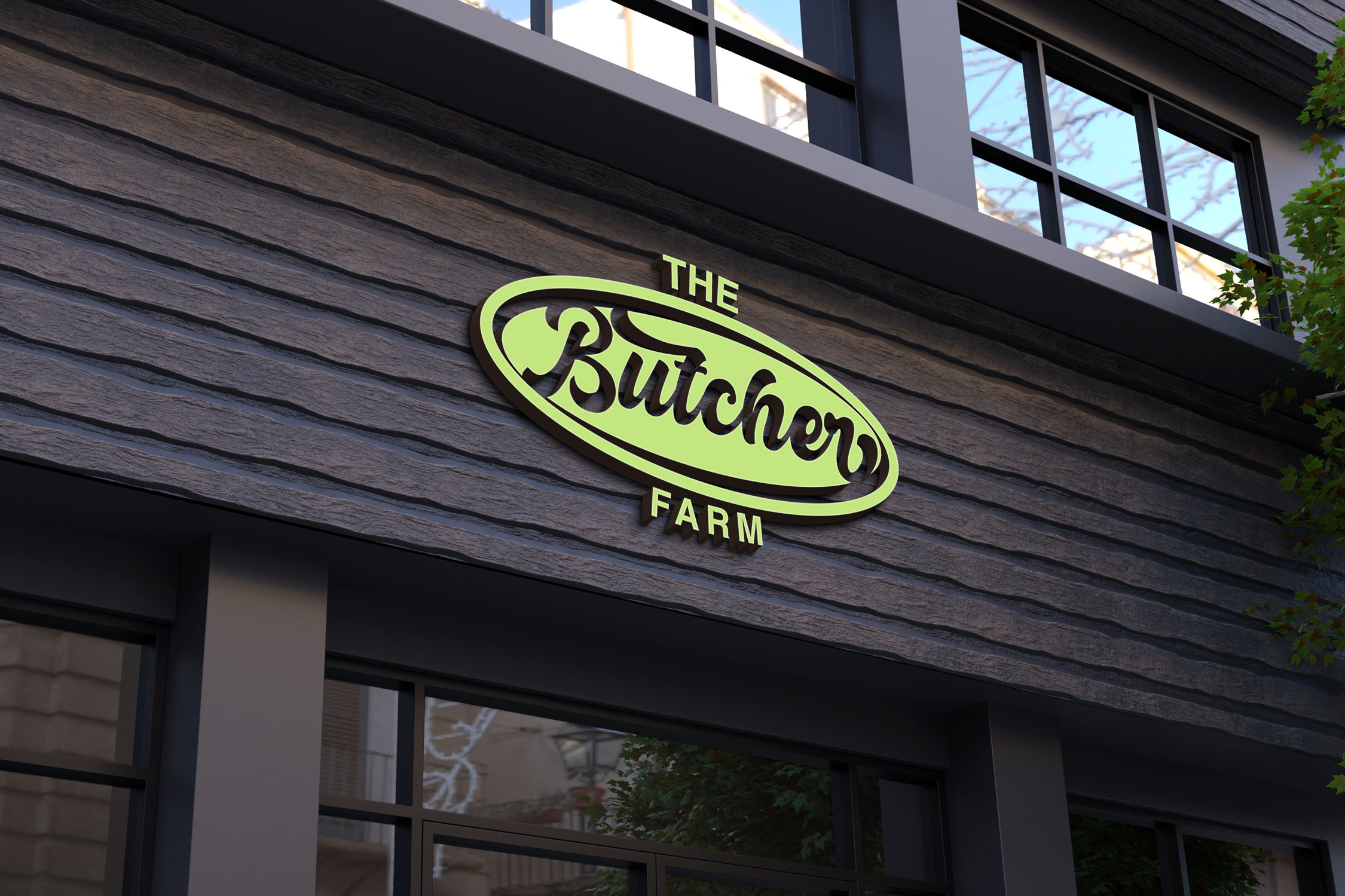 Logo Design by Kavth for the Butcher Farm | Design #29254572