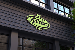 Logo Design by Kavth for the Butcher Farm | Design: #29254572