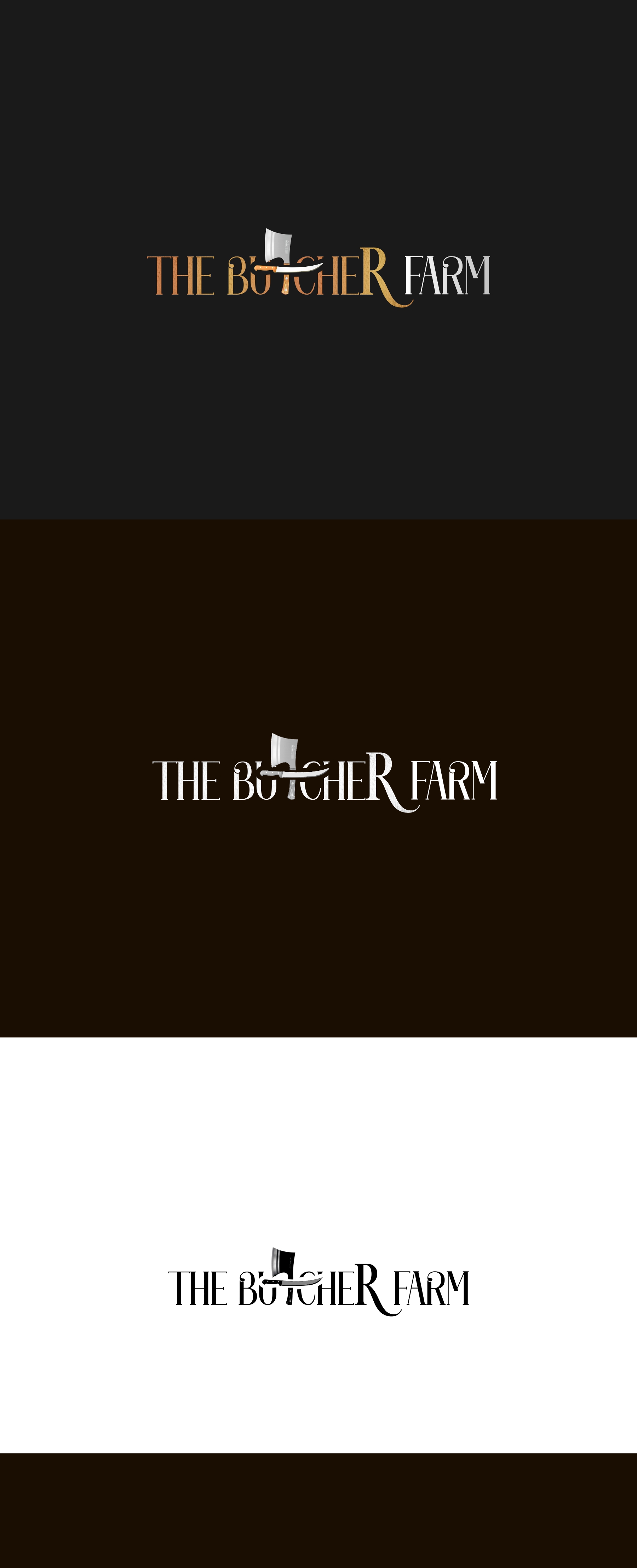 Logo Design by GDB Logo for the Butcher Farm | Design #29218295