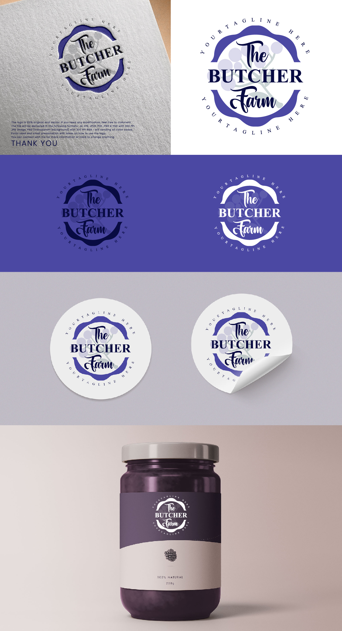 Design de Logo par The Silver Screen Studio pour the Butcher Farm | Design #29213541