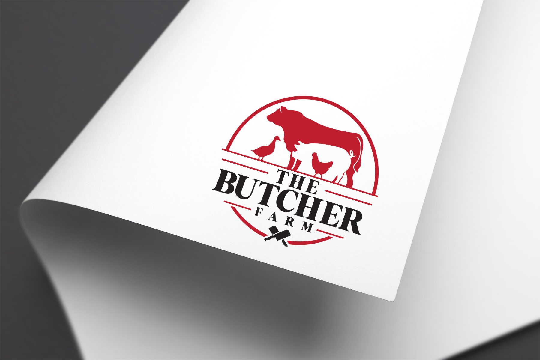Logo-Design von gauravgraphy für the Butcher Farm | Design #29216903