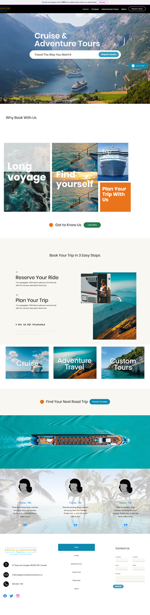 Diseño Web por ELAMANTS para Fly Away Vacations | Diseño: #29583519