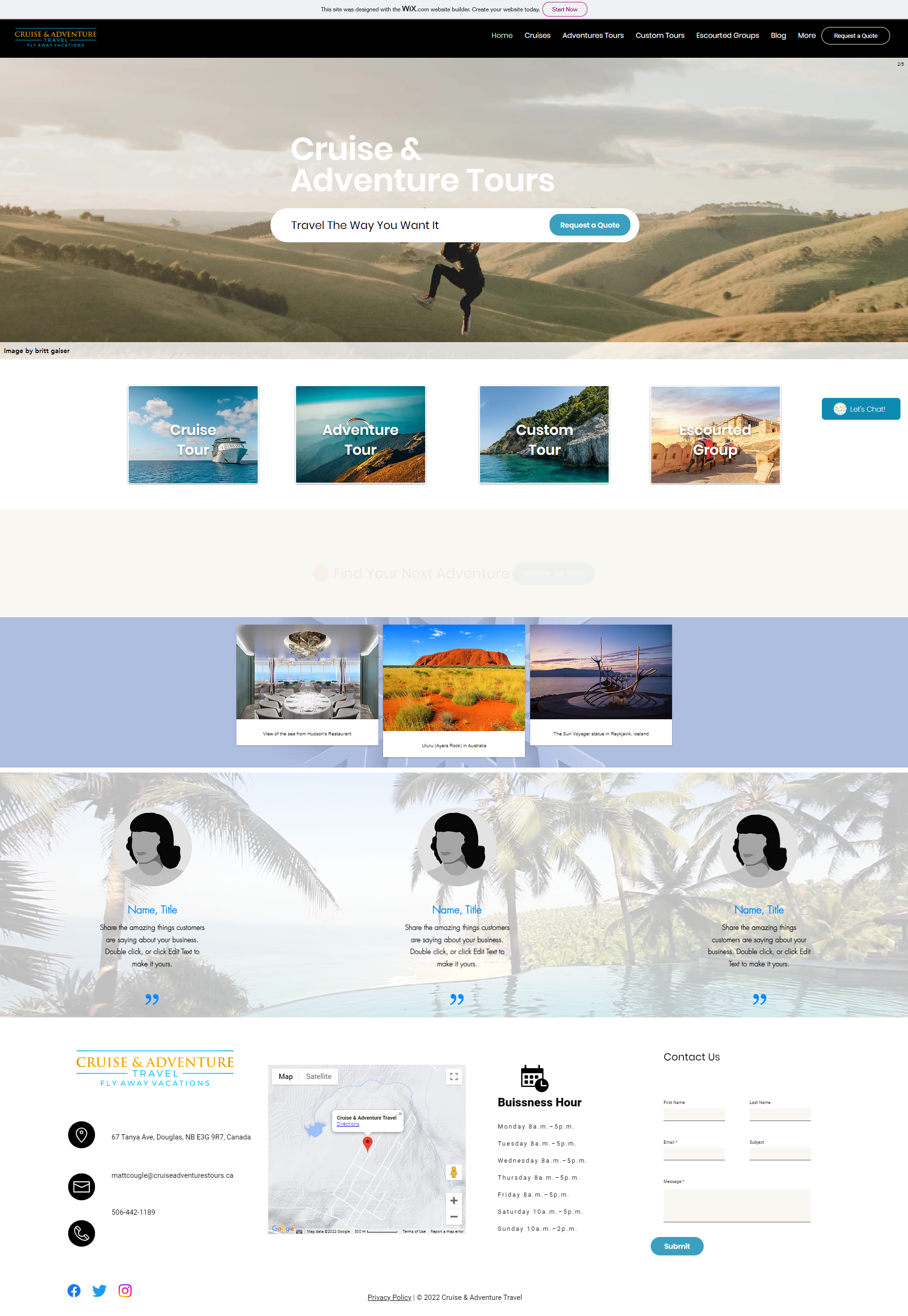 Diseño Web por ELAMANTS para Fly Away Vacations | Diseño #29604882