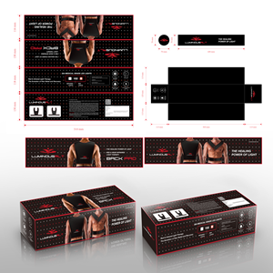 Manufacturer of Medical Devices needs a clean & modern packaging for its Red Light Therapy Pr... | Packaging Design by Sangeeta 5