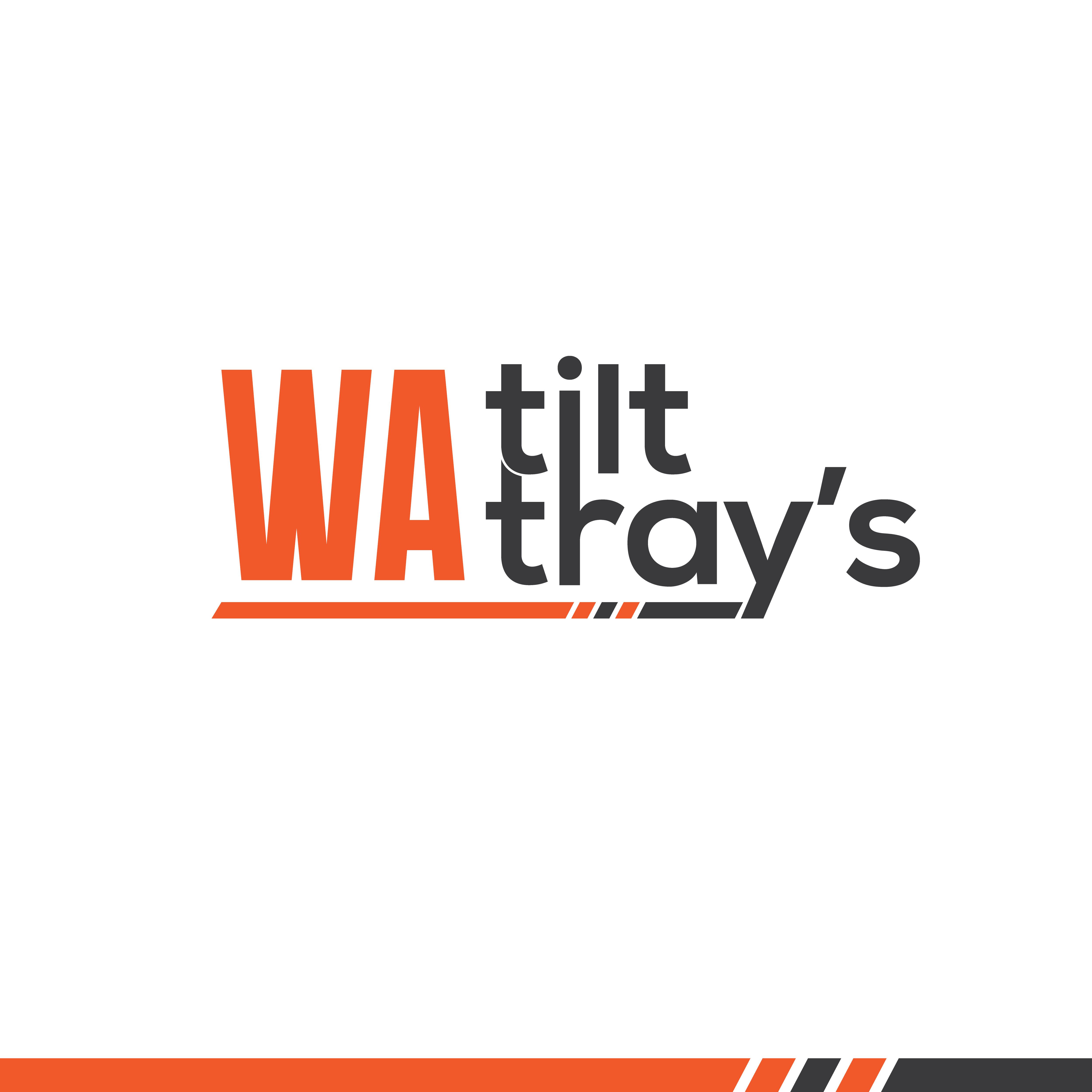 Logo Design by sophiaqazi46@gmail.com for WA Tilt Trays | Design #29221407