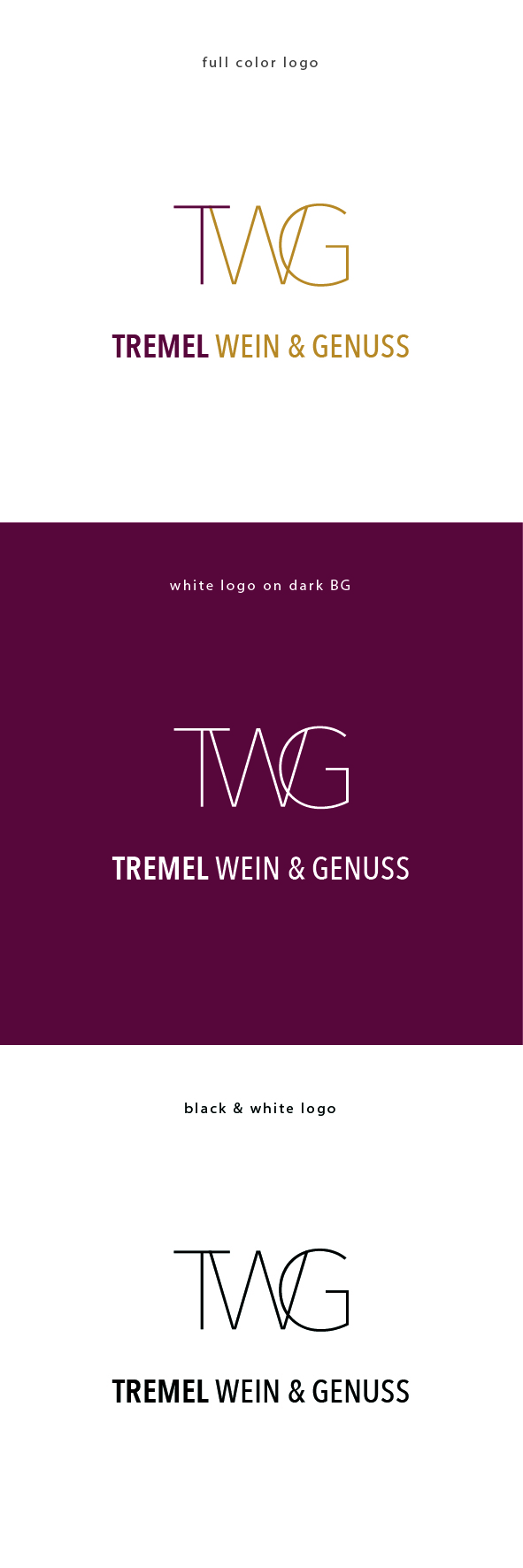 Logo Design by Lammy for Tremel Wein & Genuss | Design #29219495
