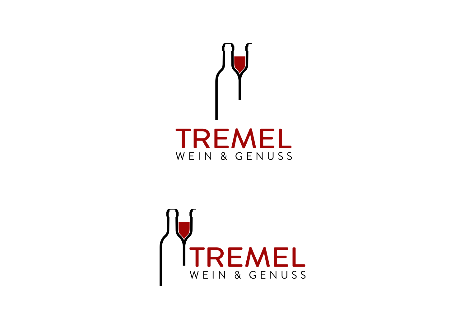 Logo Design by Atiek for Tremel Wein & Genuss | Design #29219478