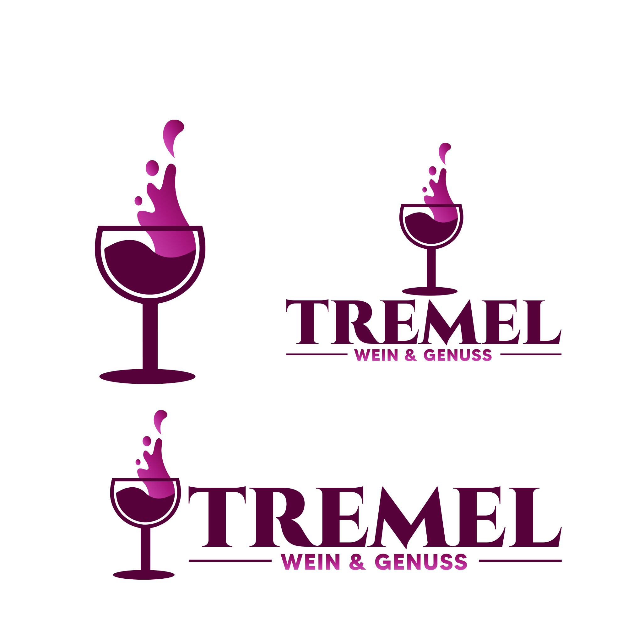 Logo Design by DSCMedia™ for Tremel Wein & Genuss | Design #29218541
