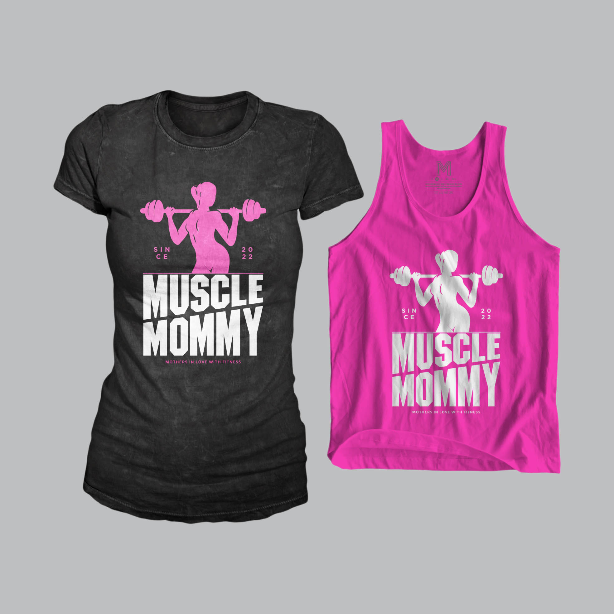 T-shirt Design by Rheanza for Milf fitness  | Design #29220132