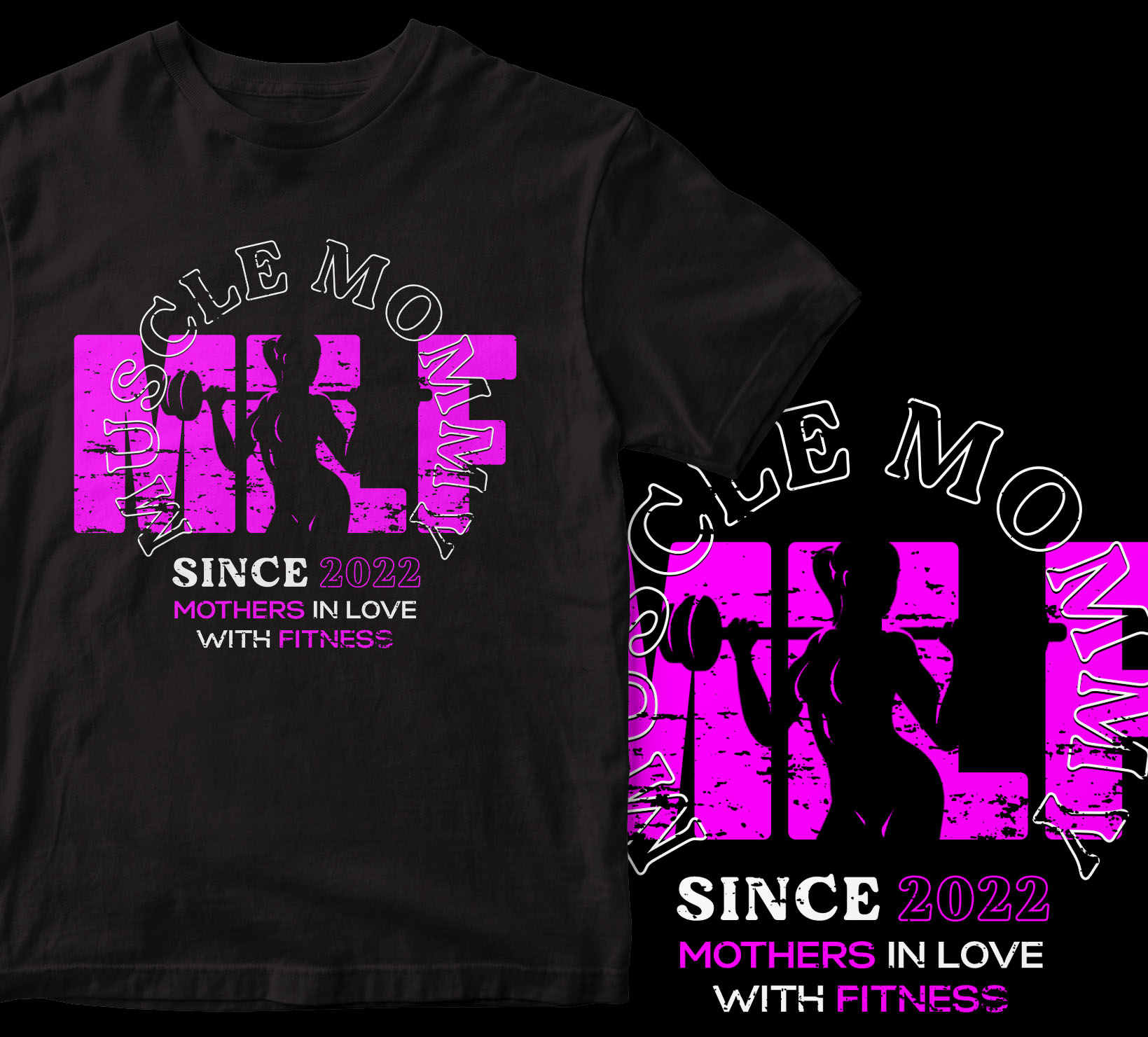 Design de T-shirt par MangKepweng pour Milf fitness  | Design #29220438