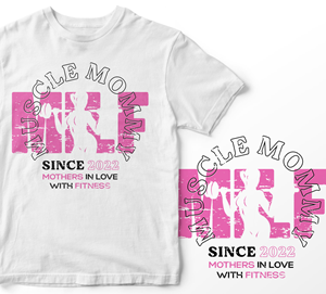T-shirt Design by MangKepweng for Milf fitness  | Design: #29227473