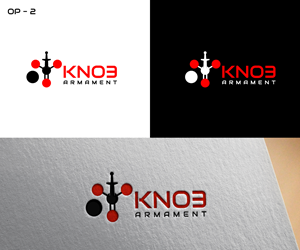 Design de Logo par RS_Design pour Kno3 Armament  | Design : #29221431