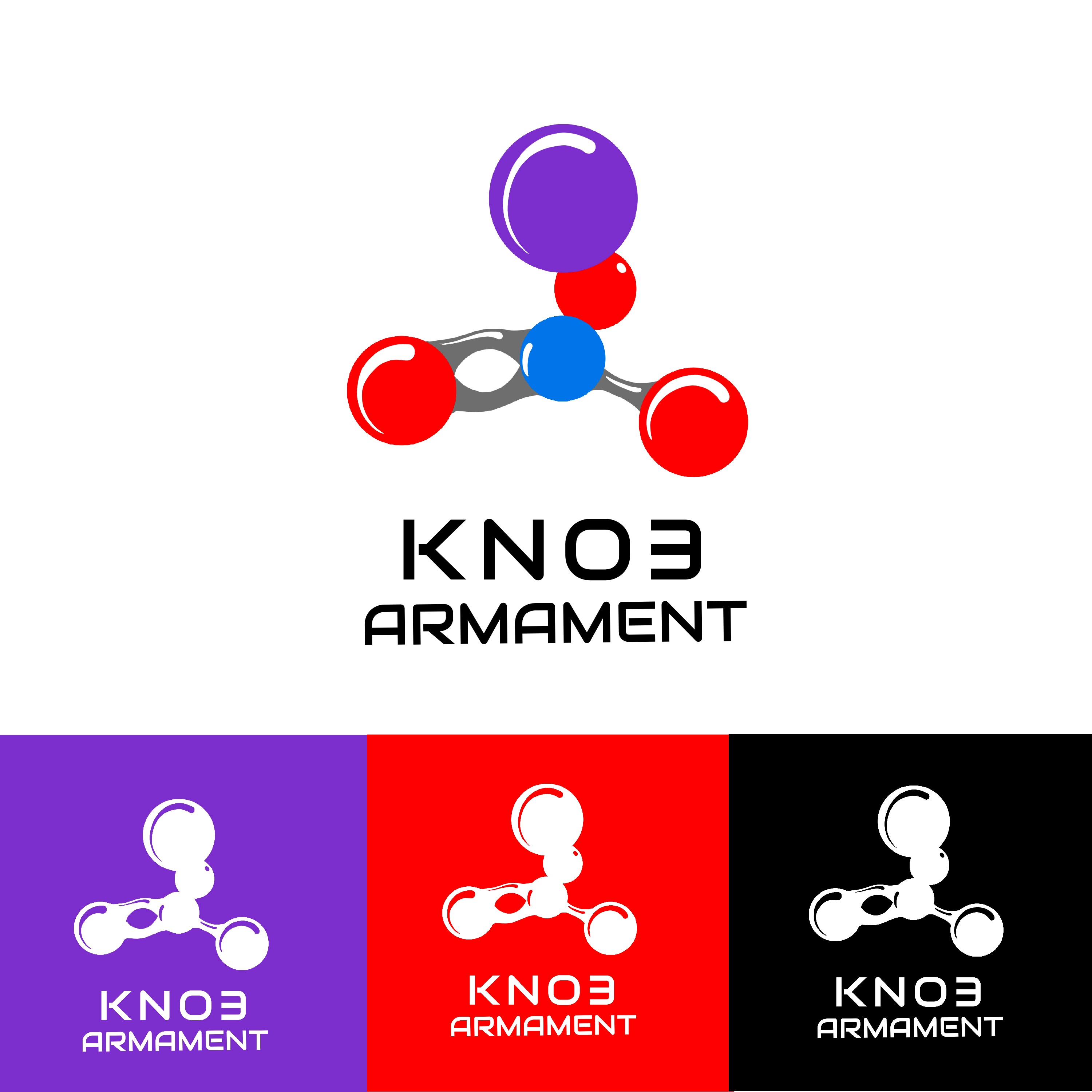 Logo Design by El Yisk 2 for Kno3 Armament  | Design #29221986