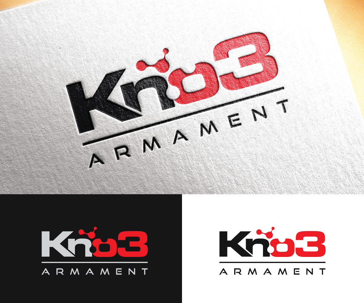 Logo-Design von Dot Design 3 für Kno3 Armament  | Design #29221566
