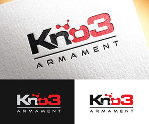 Logo-Design von Dot Design 3 für Kno3 Armament  | Design: #29221566