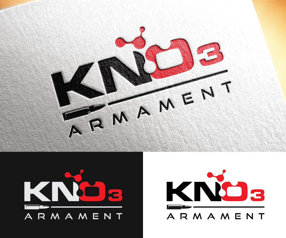 Logo Design by Dot Design 3 for Kno3 Armament  | Design #29227461