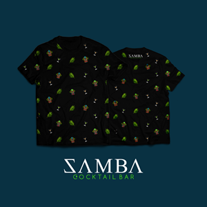 T-shirt Design by Lhey DC for Samba Cocktailbar | Design: #29247432