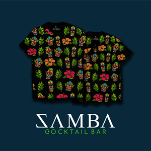 T-shirt Design by Lhey DC for Samba Cocktailbar | Design: #29253769