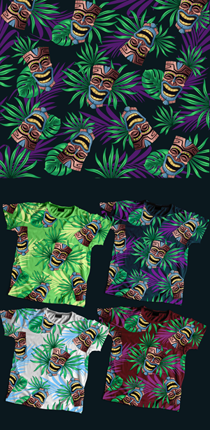 T-shirt Design by AVColor Design for Samba Cocktailbar | Design: #29249444