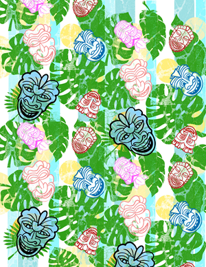 T-shirt Design by ioio for Samba Cocktailbar | Design: #29249072
