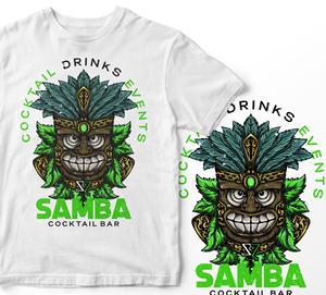 Diseño de Camiseta por MangKepweng para Samba Cocktailbar | Diseño #29220219