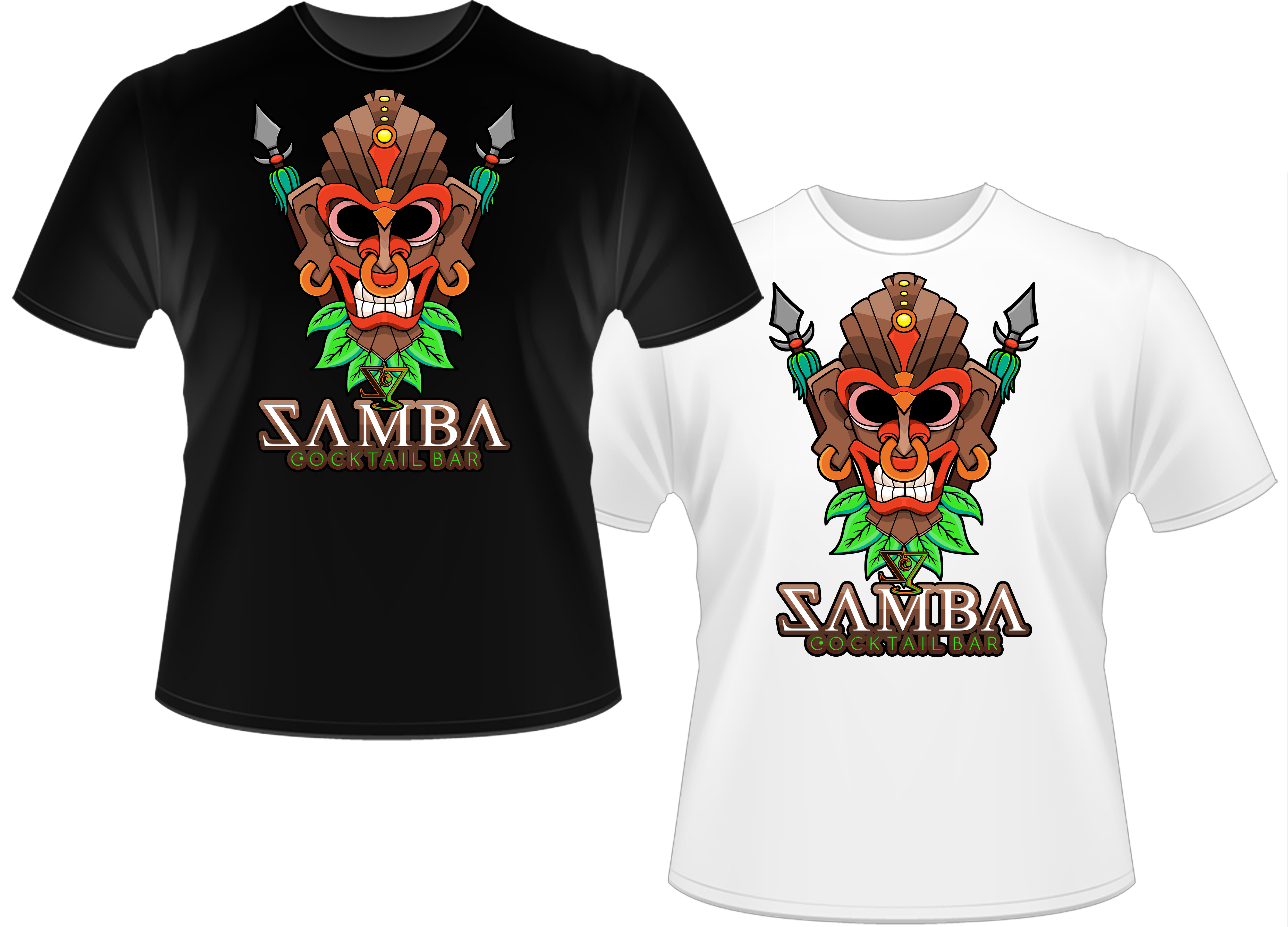 T-Shirt-Design von Nordic Designer für Samba Cocktailbar | Design #29251077