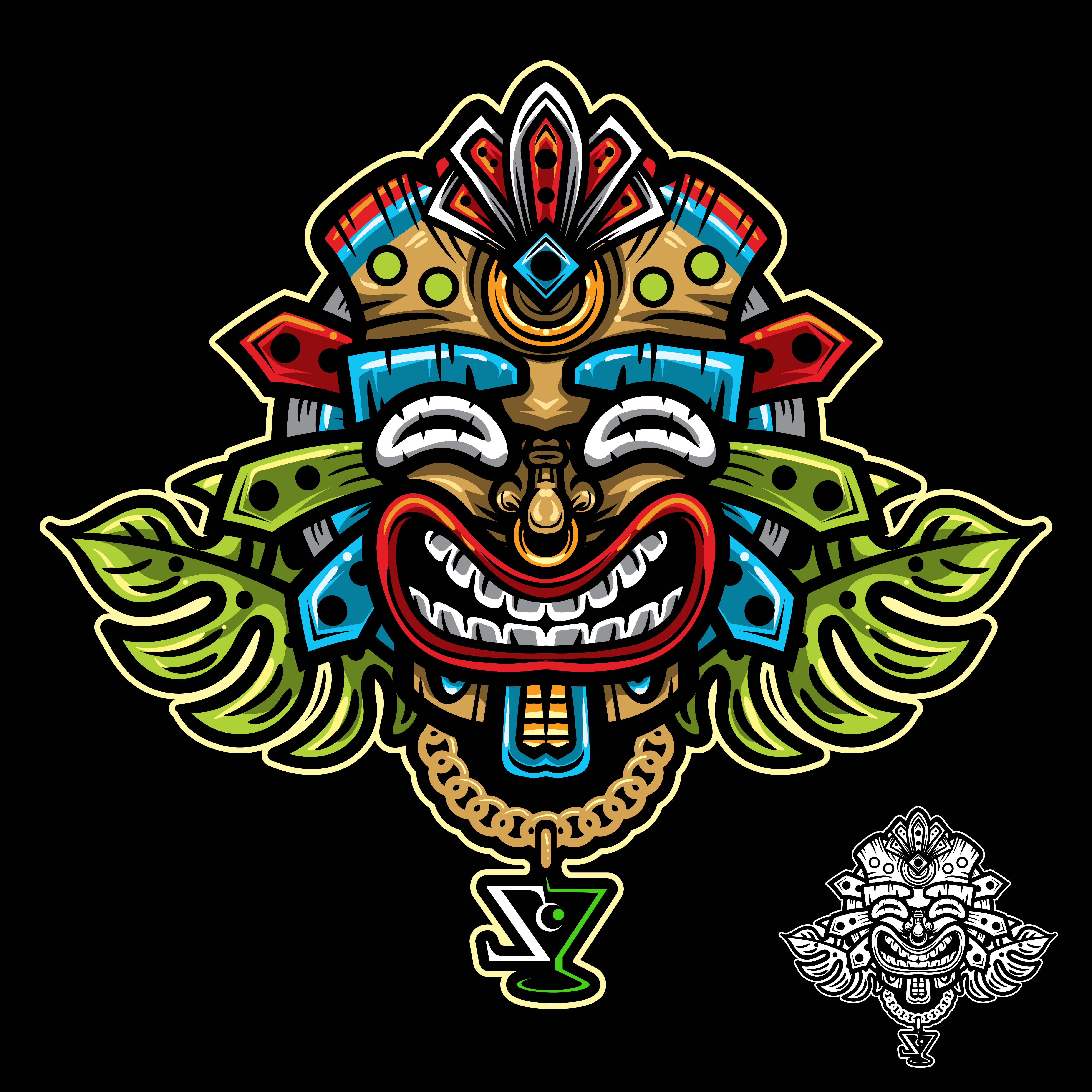 T-shirt Design by ARTchemist for Samba Cocktailbar | Design #29220803