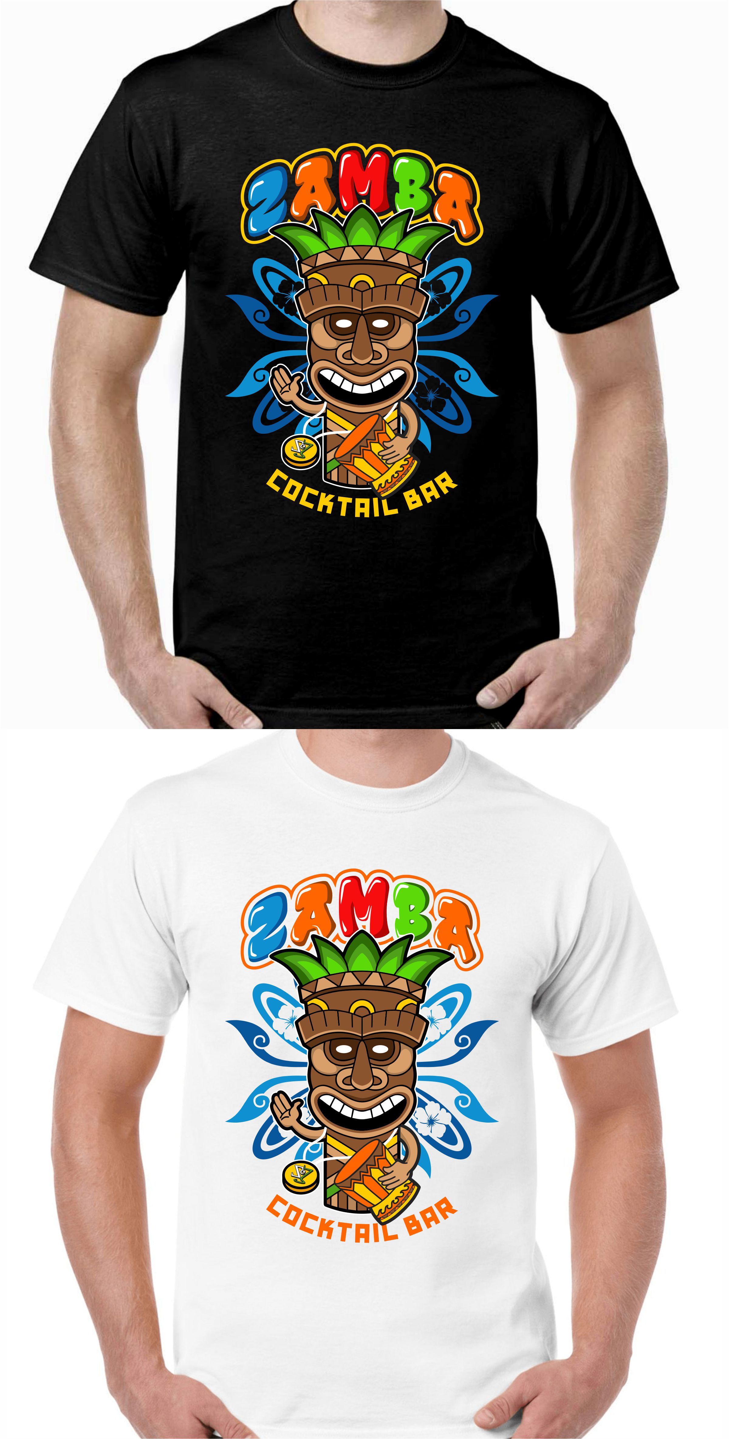 T-shirt Design by sam_reef for Samba Cocktailbar | Design #29240200